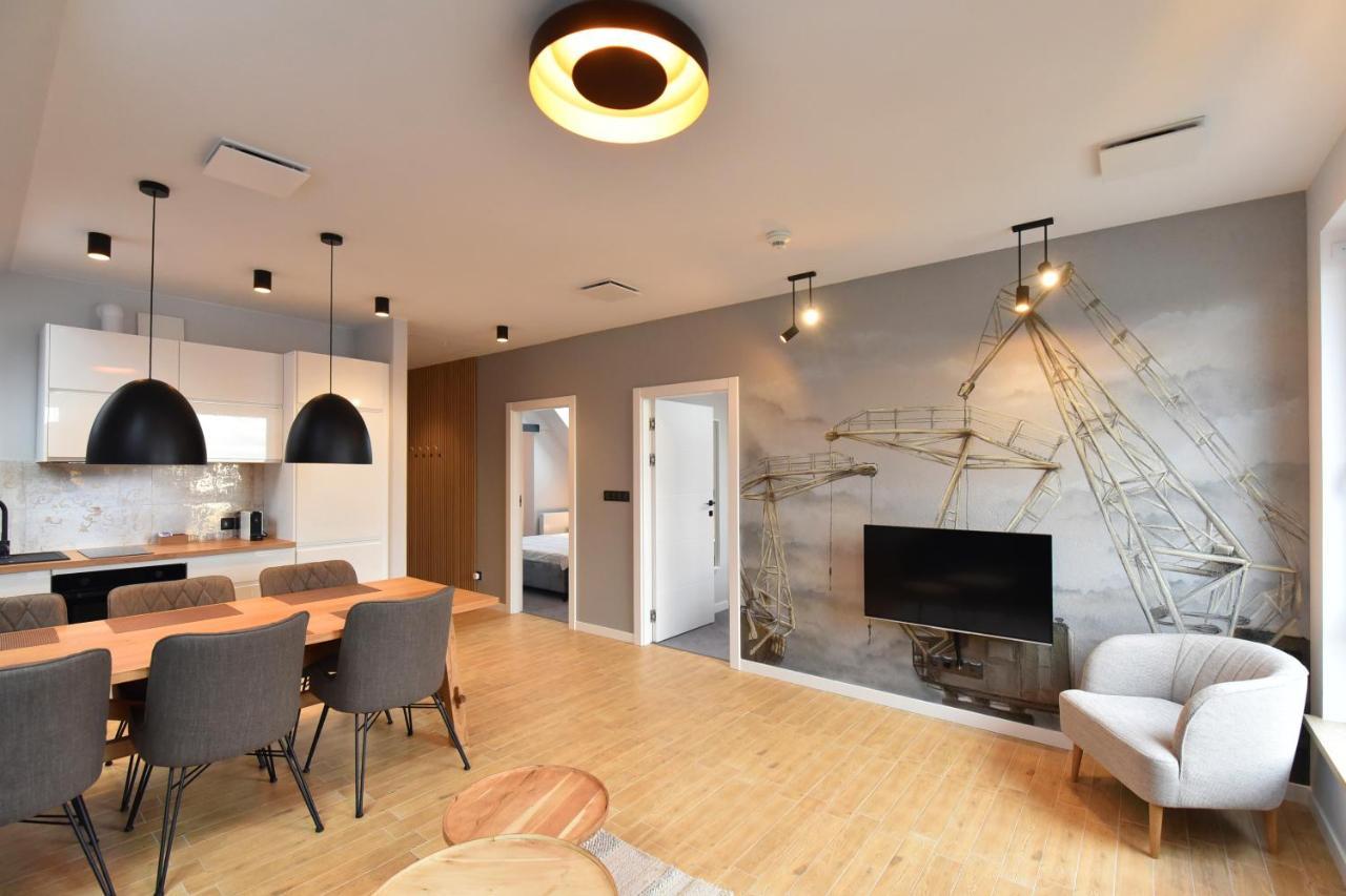 River'S Touch Apartament Grand Z Widokiem Na Odre Щецин Экстерьер фото